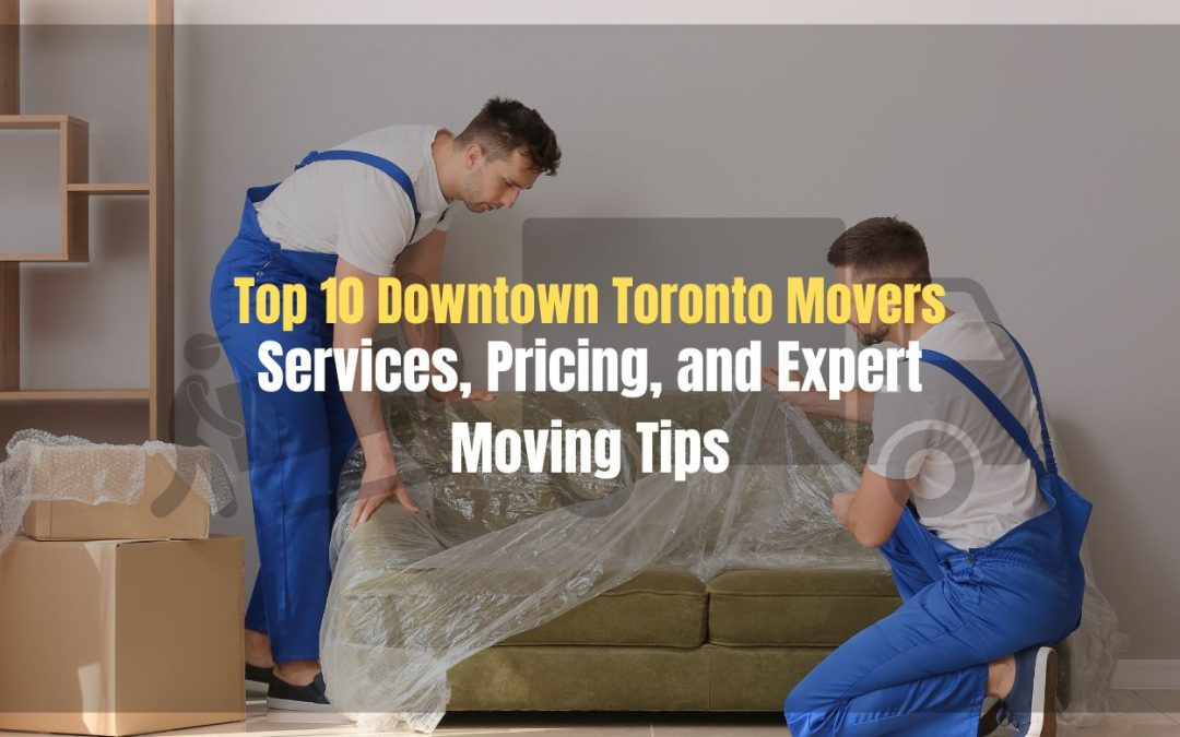 Best Moving Company Toronto: Professional movers handling boxes during a move in Toronto.