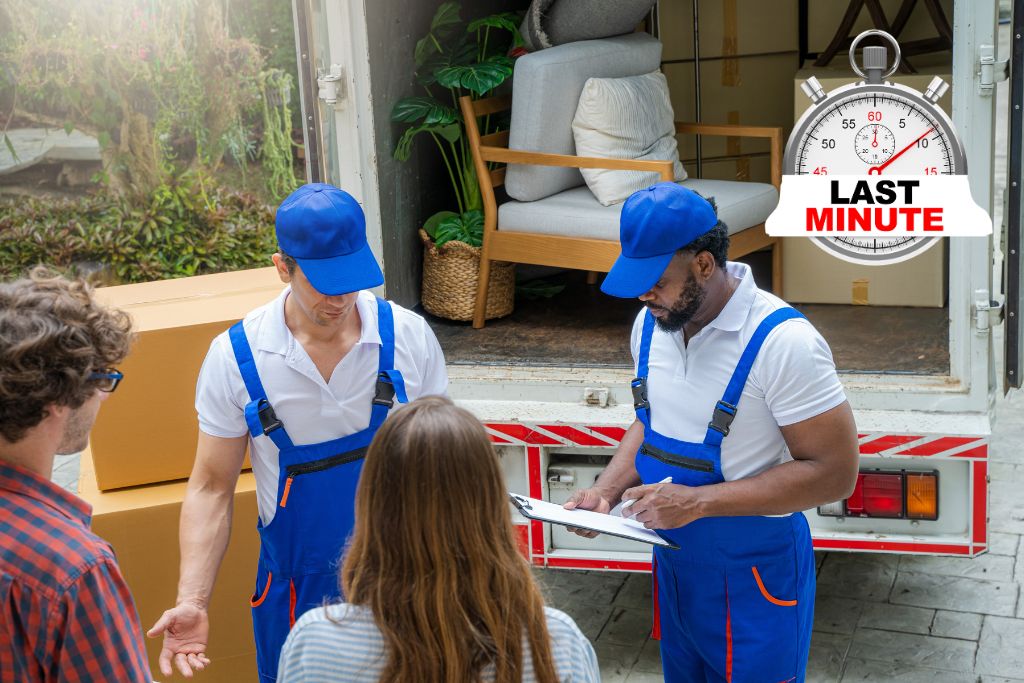 last minute moving services